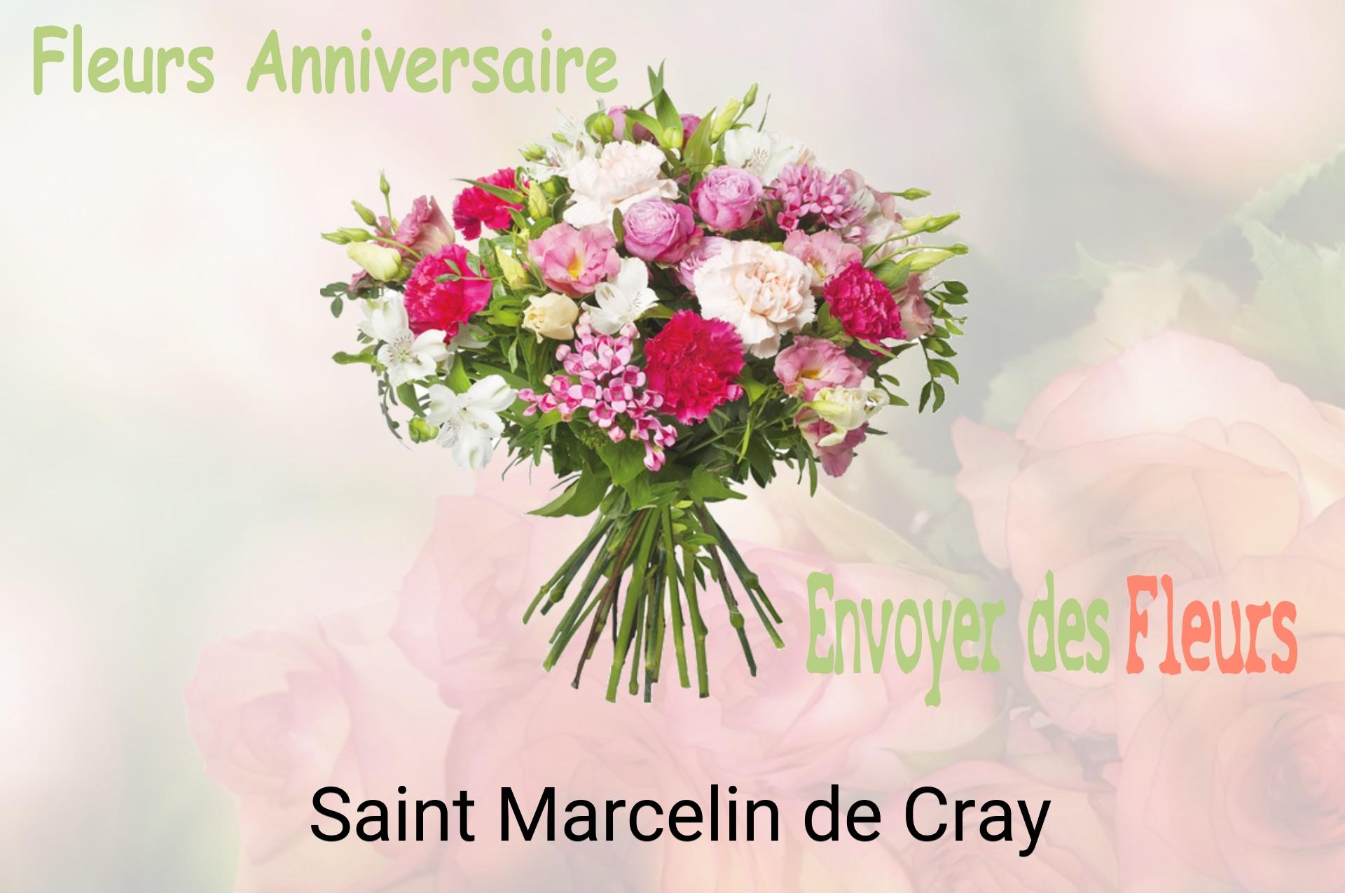 Bouquet de fleurs d’anniversaire livré à Saint-Marcelin-de-Cray